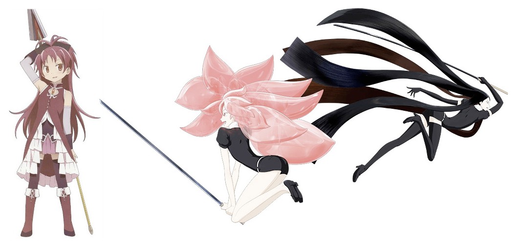 A picture of Kyoko Sakura, Morganite, and Bort